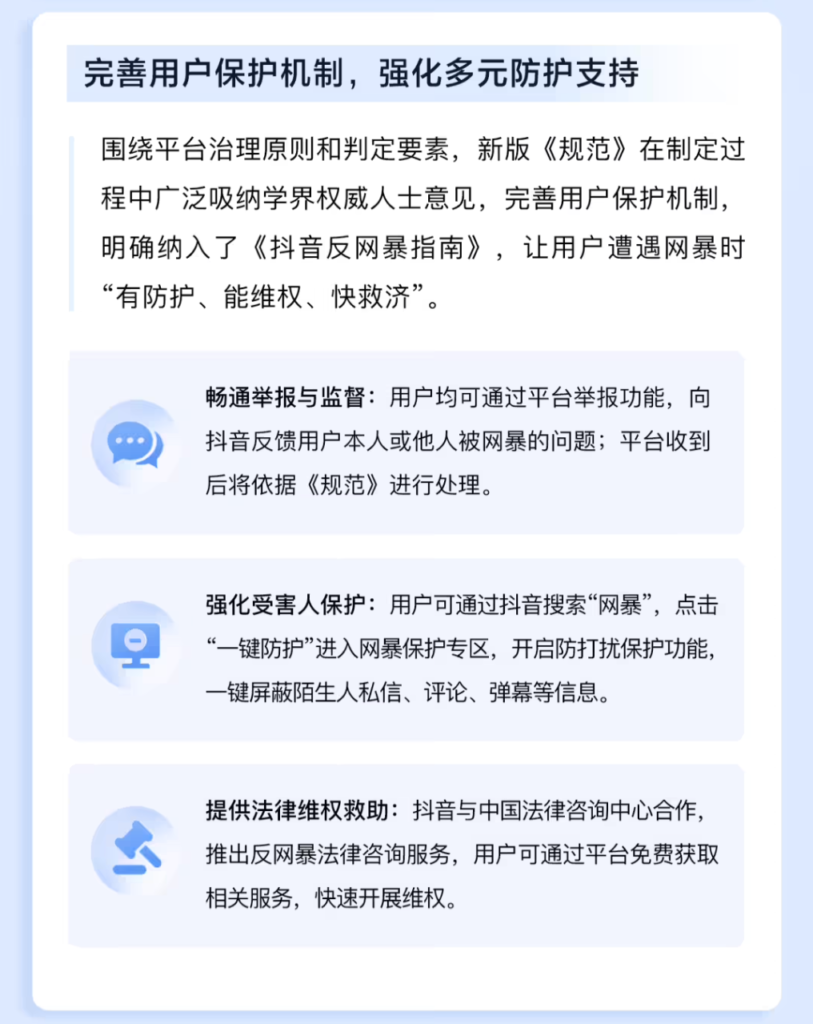 抖音发布2026版网暴治理规范