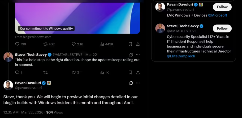 微软启动Win11“深度修复”计划：功能分月推送，年内解决卡顿与强制更新