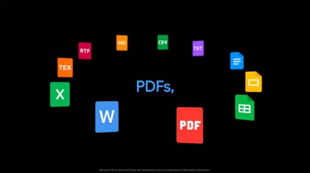 谷歌Gemini新增“对话生成文件”功能，支持一键导出Word、Excel及PDF