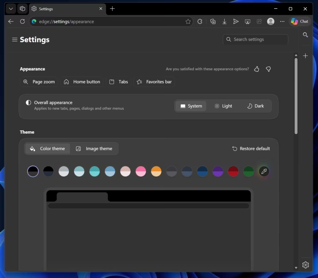 微软 Edge 浏览器界面将大改：全面向 Copilot 靠拢