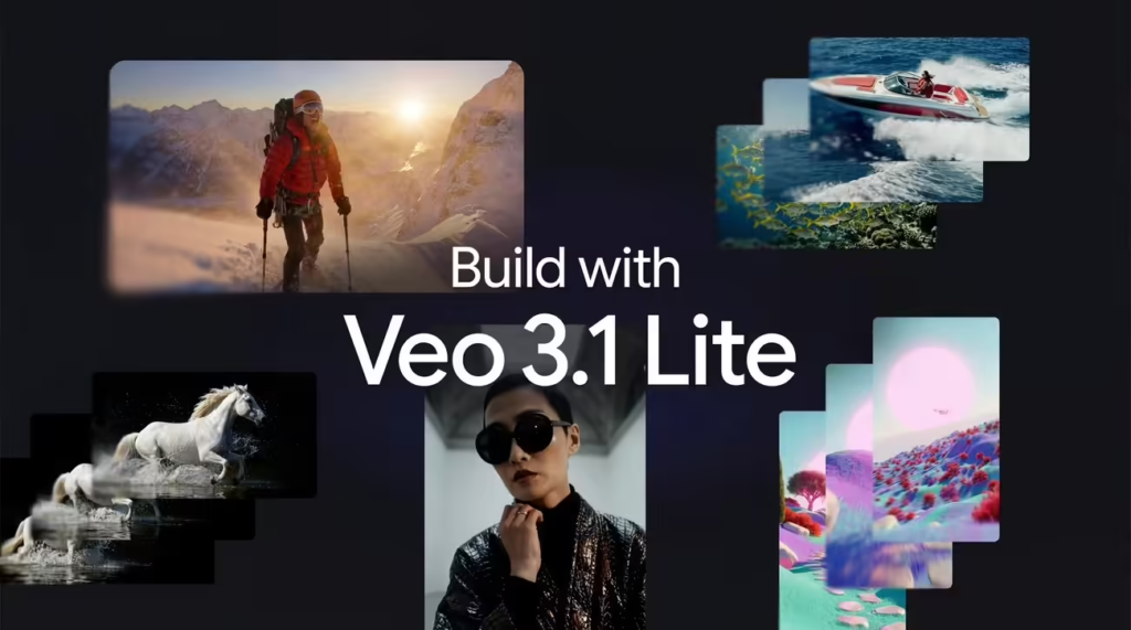 谷歌Veo 3.1 Lite AI视频模型