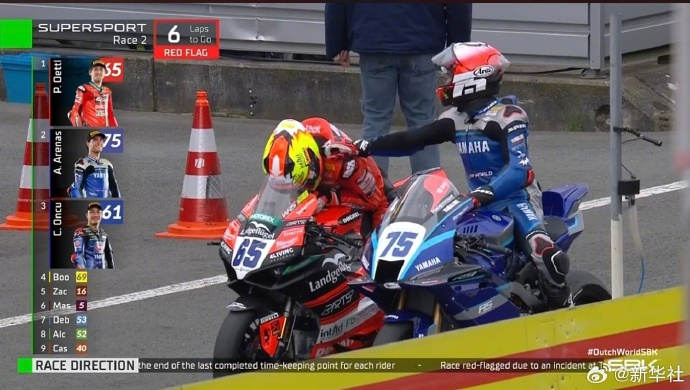 张雪机车WSBK荷兰站第二回合正赛排名第7