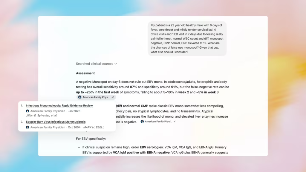 OpenAI 推出“ChatGPT 临床医生版”