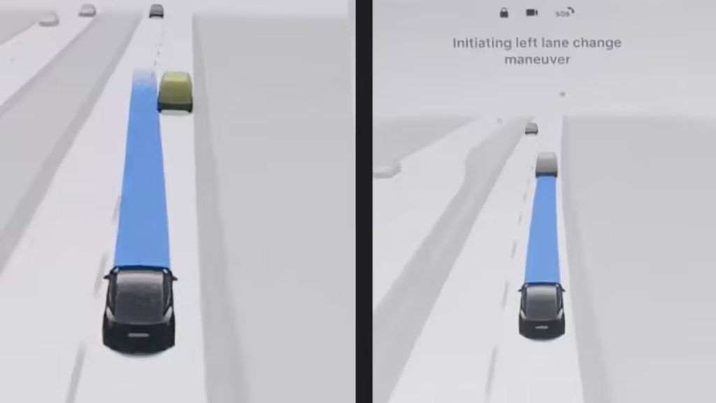 特斯拉在欧洲测试FSD新界面