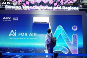 AI智能战略广交会全球首发！奥克斯空调全球化再次进阶领跑