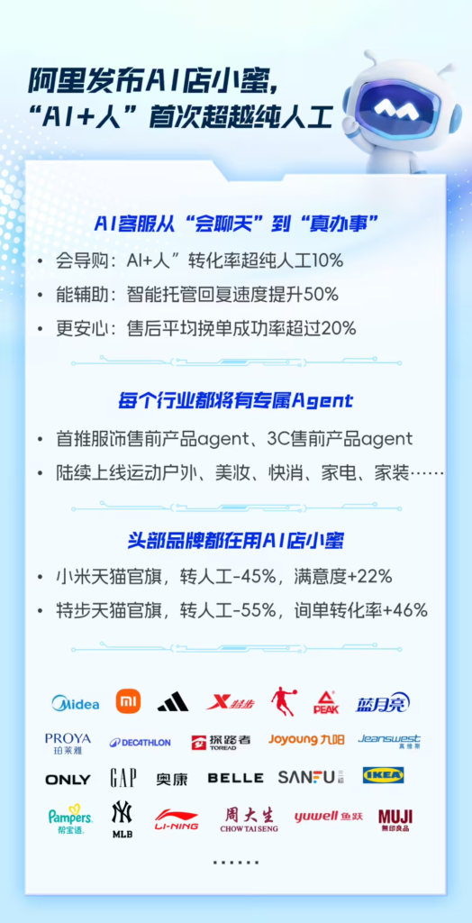阿里发布全新“AI店小蜜”