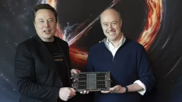 SpaceXA 马斯克接收首批英伟达Vera CPU系统