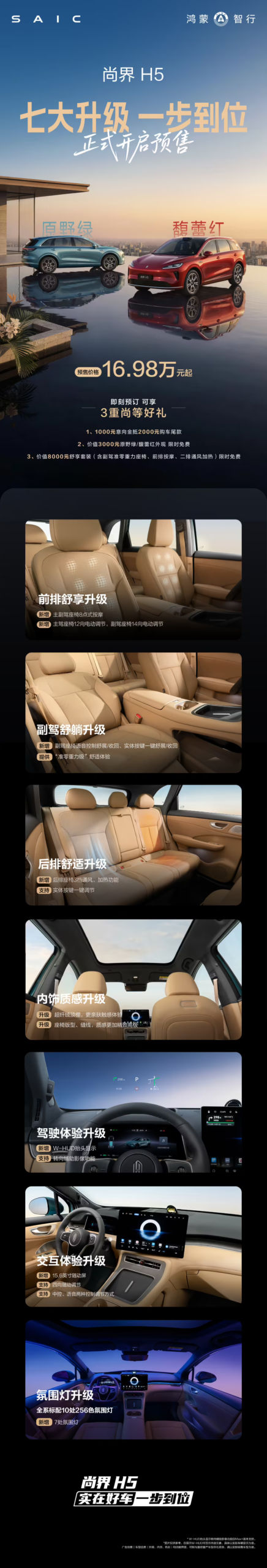 尚界H5改款开启预售