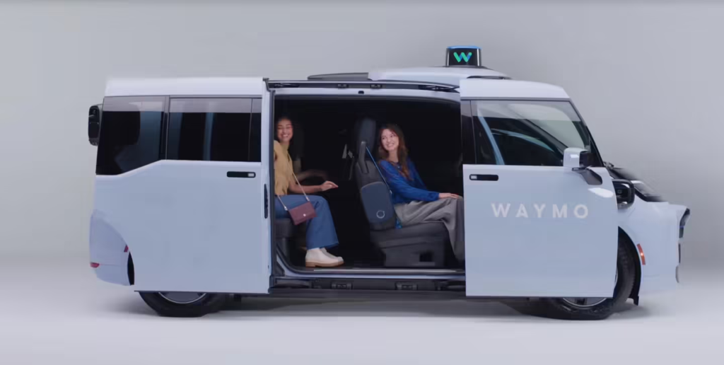 Waymo首款专用Robotaxi车型Ojai