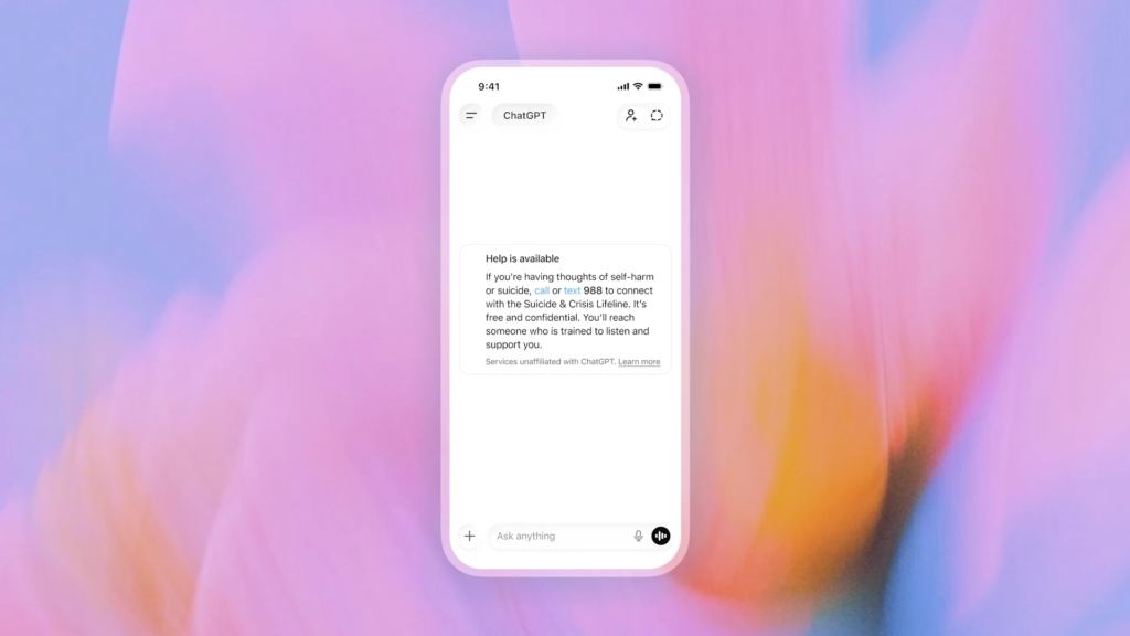 OpenAI 为 ChatGPT 推出“可信联系人”安全功能