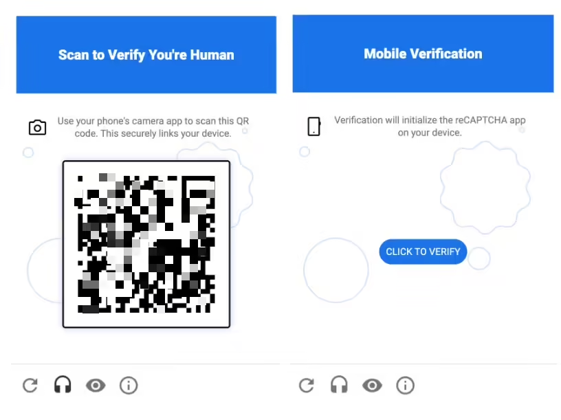 谷歌 reCAPTCHA 验证机制升级，安卓设备强制依赖 Google Play Services