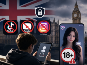 英国官宣最严社媒禁令：16岁以下禁用TikTok、YouTube、IG等平台