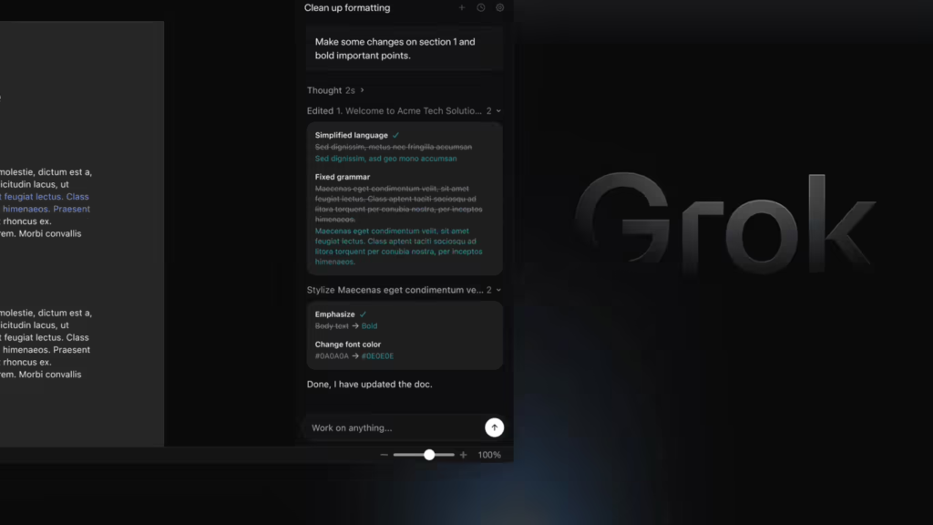 SpaceXAI 为微软 Office 三件套推 Grok 扩展