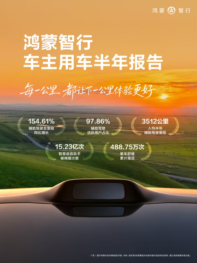 鸿蒙智行发布 2026 上半年车主用车报告