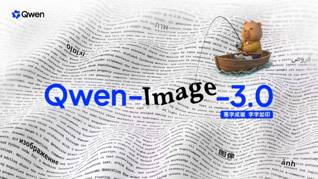 Qwen‑Image‑3.0 图像生成模型