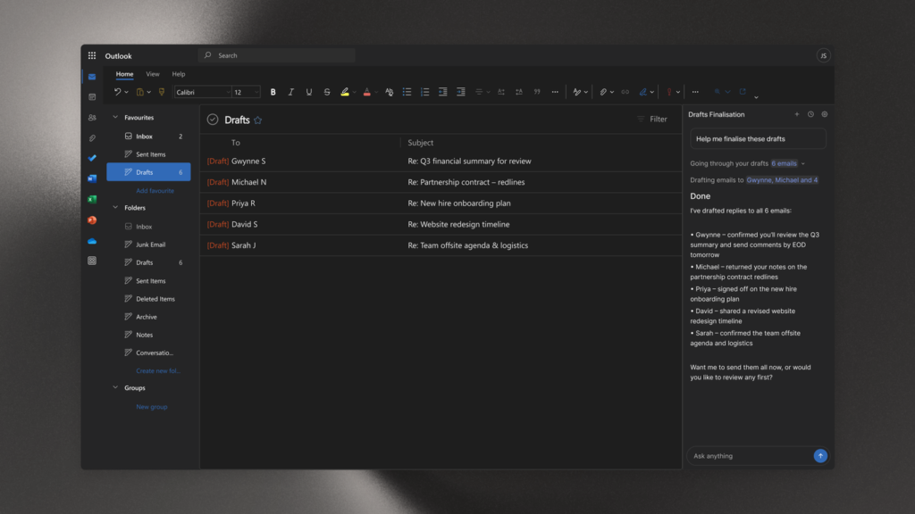 SpaceXAI 推 Outlook 版 Grok 插件