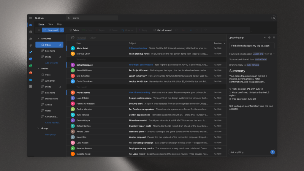 SpaceXAI 推 Outlook 版 Grok 插件