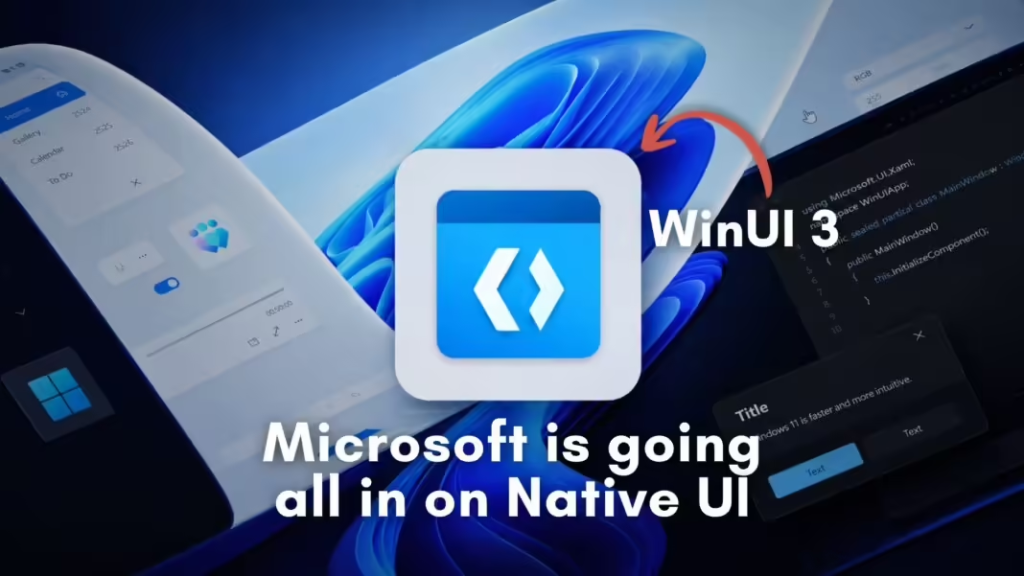 Win11 原生应用与 WinUI 内存占用过高