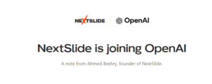 OpenAI 悄吞 NextSlide 收编进 ChatGPT 团队，AI 自动做 PPT 能力将原生内置