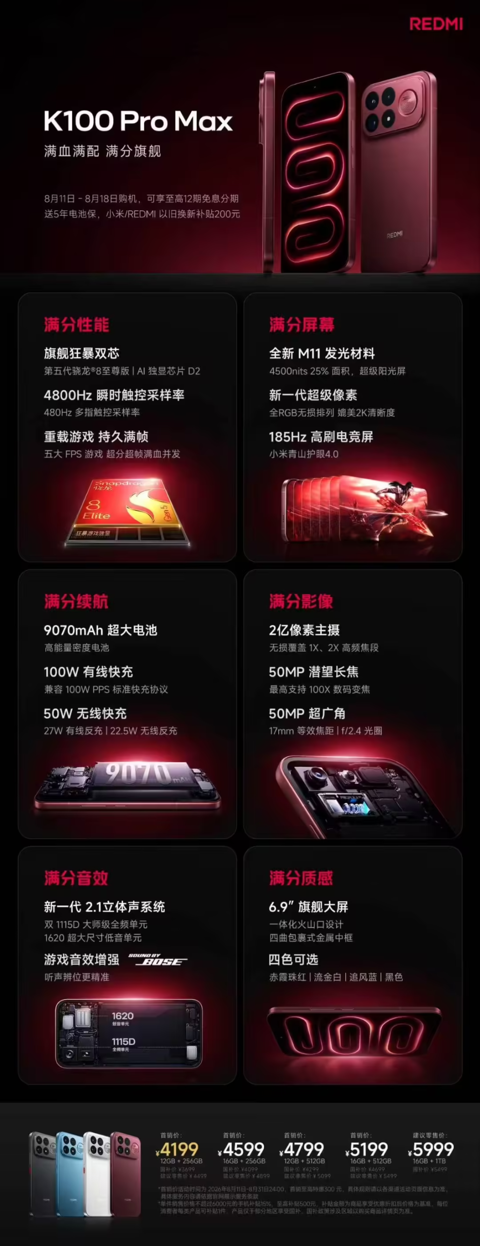 REDMI K100 Pro Max