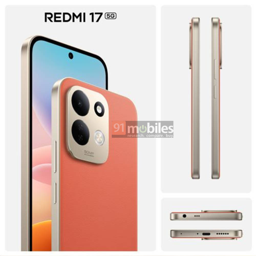 REDMI 17 5G渲染图