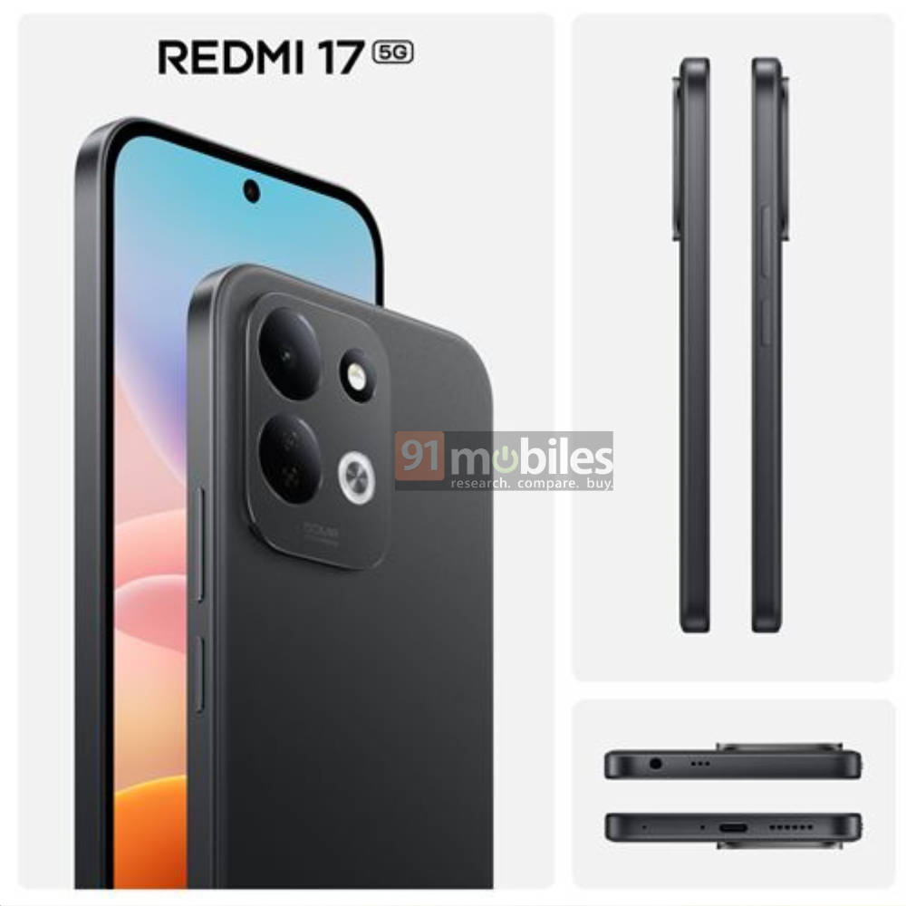 REDMI 17 5G渲染图