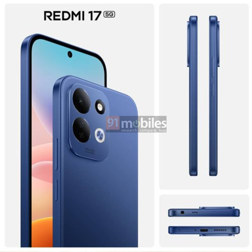 REDMI 17 5G渲染图
