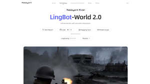 蚂蚁灵波开源三款LingBot‑World 2.0世界模型，1.3B小模型适配消费级单卡GPU