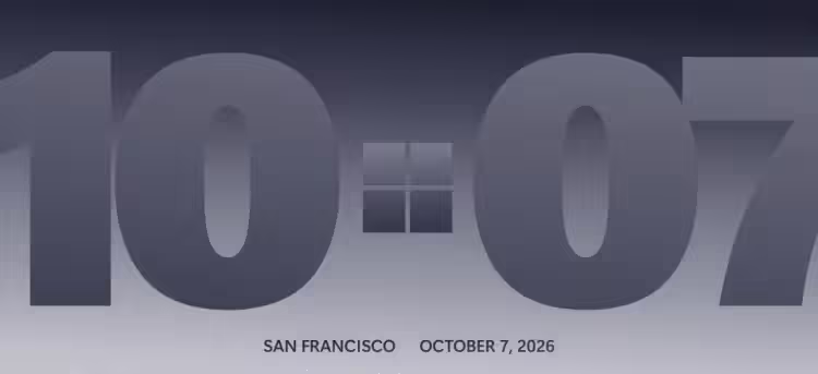 微软定档10月7日Windows与Surface发布会