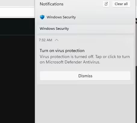 微软推送更新,修复Win10/Win11 Defender误报停用Bug