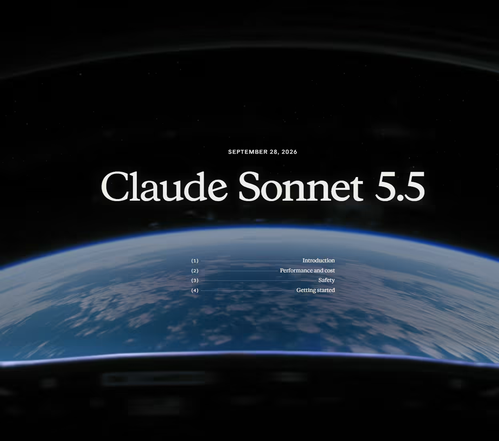 Anthropic推出Claude Sonnet 5.5中端大模型
